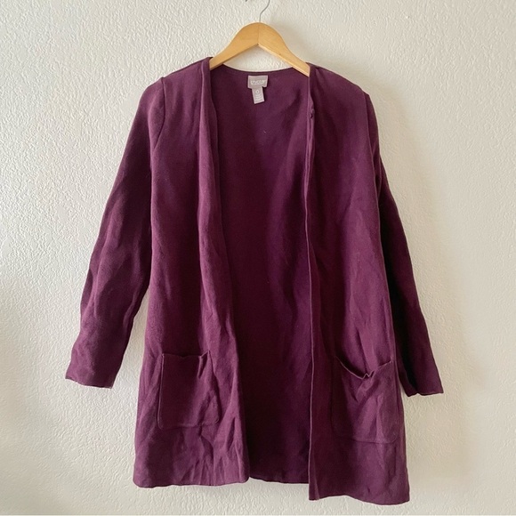 Chicos Open Front Cardigan - Picture 1 of 4